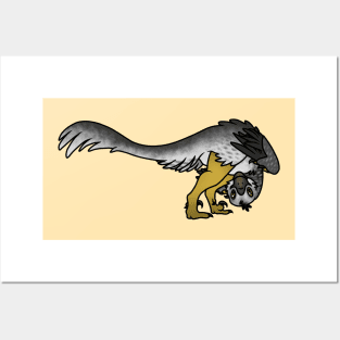 Cute Utahraptor Posters and Art